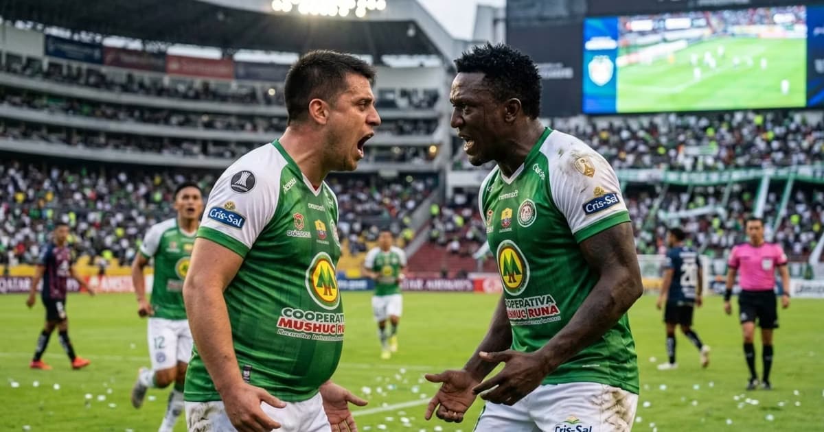 Roberto Ordóñez y Leonel Ñúnez en Mushuc Runa