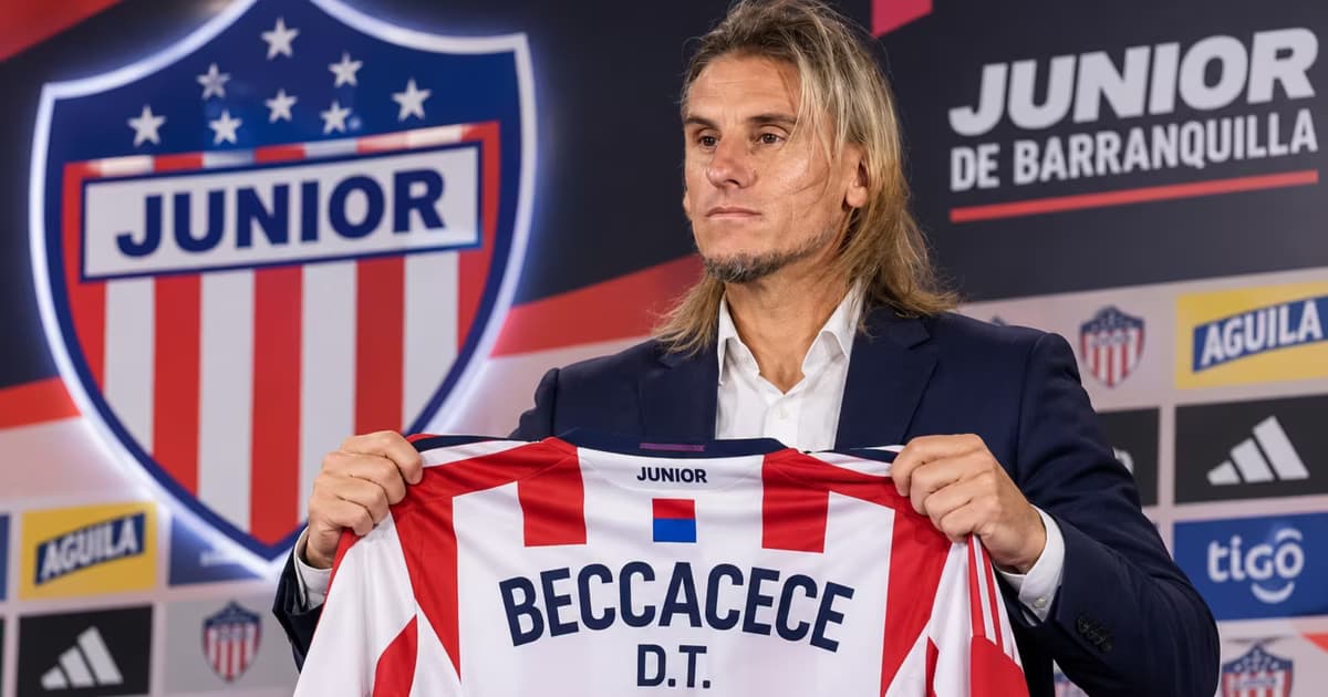 Beccacece como DT de Junior de Barranquilla