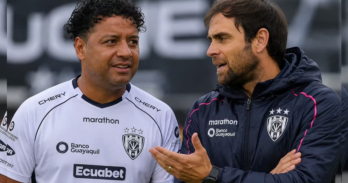 Franklin Salas con Joaquín Papa