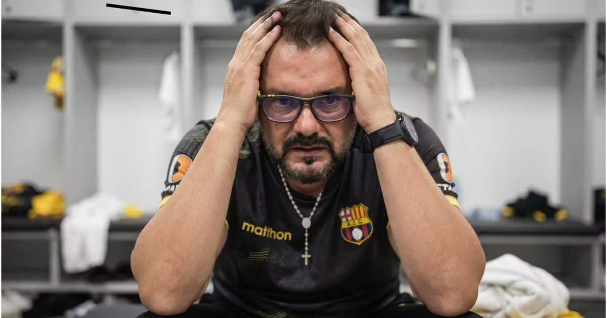 Pablo Trobbiani como DT de Barcelona SC