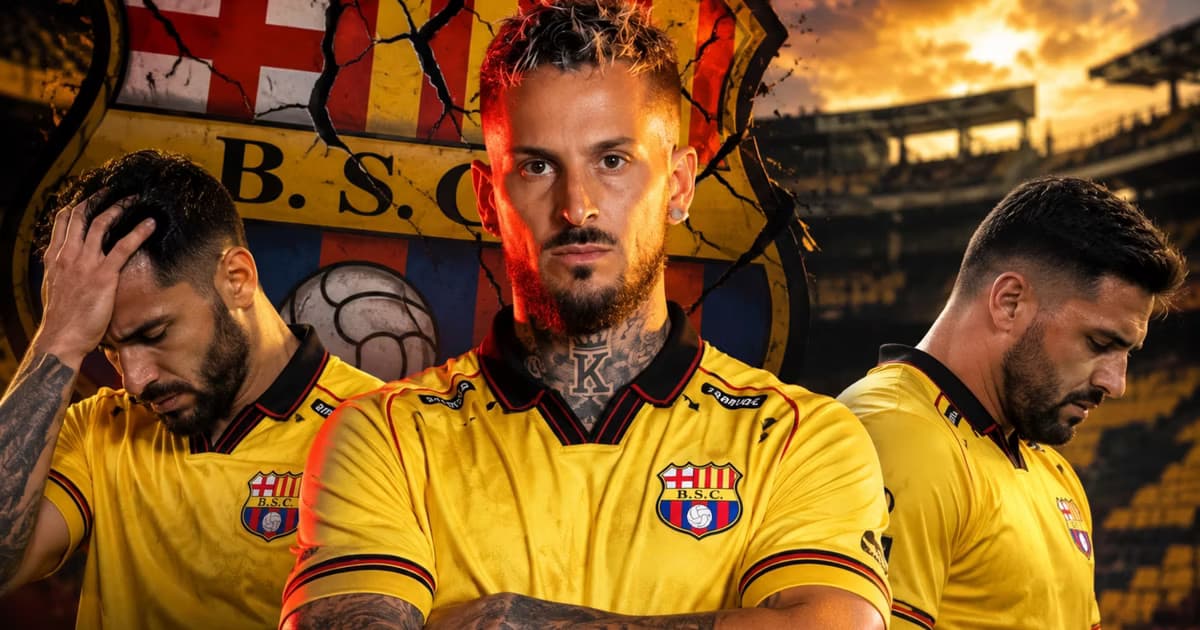 Barcelona SC-Darío Benedetto