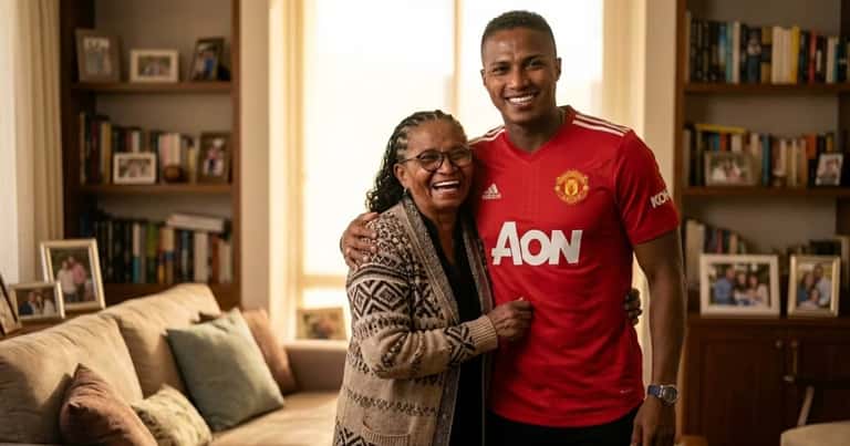 Antonio Valencia empezó ganando apenas USD 55 y lo primero que hizo fue ayudar a su madre