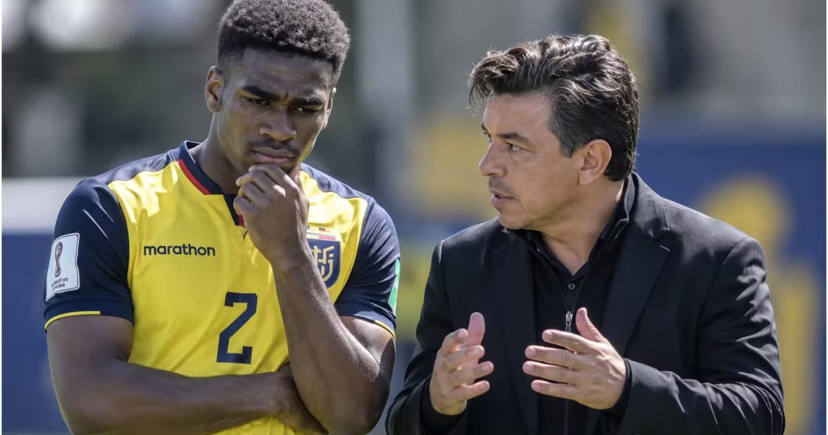 Félix Torres y Marcelo Gallardo