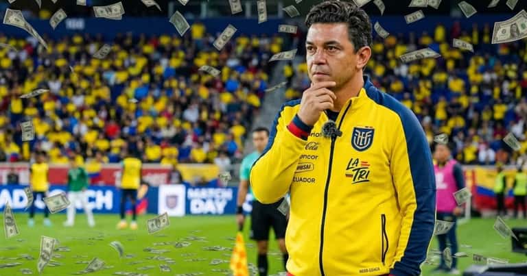 Cada partido de Marcelo Gallardo con Ecuador le costará una fortuna a la FEF