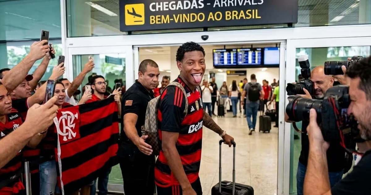 Gonzalo Plata llegando a Brasil