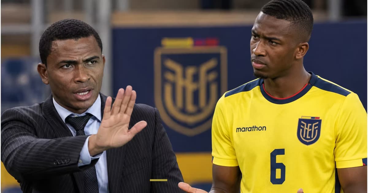 Iván Hurtado y Willian Pacho en la selección