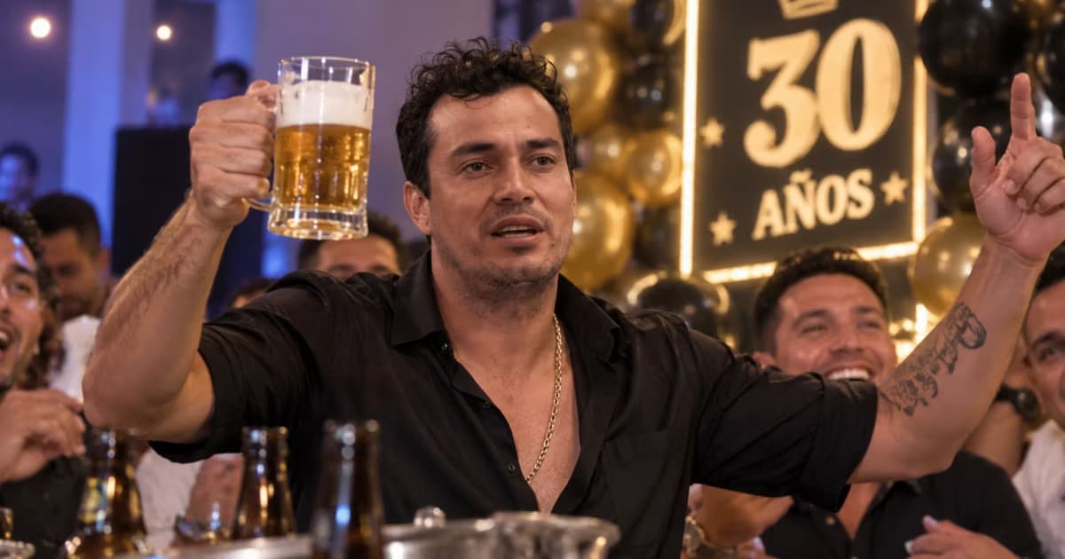 Jaime Iván Kaviedes tomando