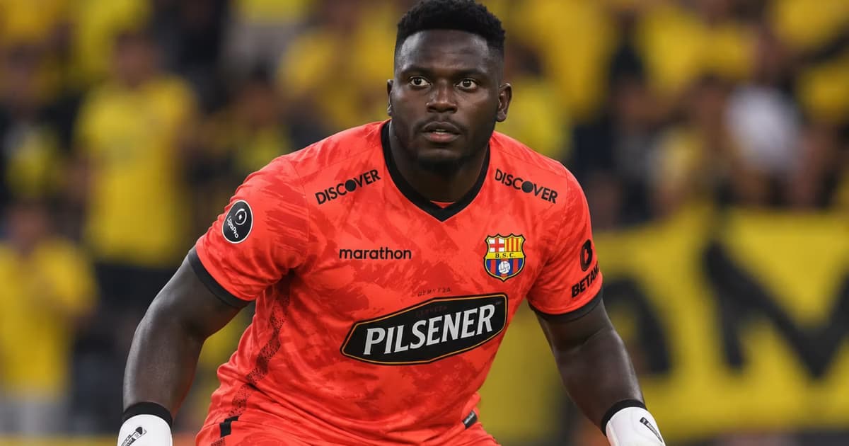 Moisés Ramírez como jugador de Barcelona SC