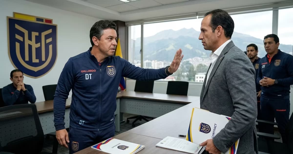 Marcelo Gallardo y Francisco Egas