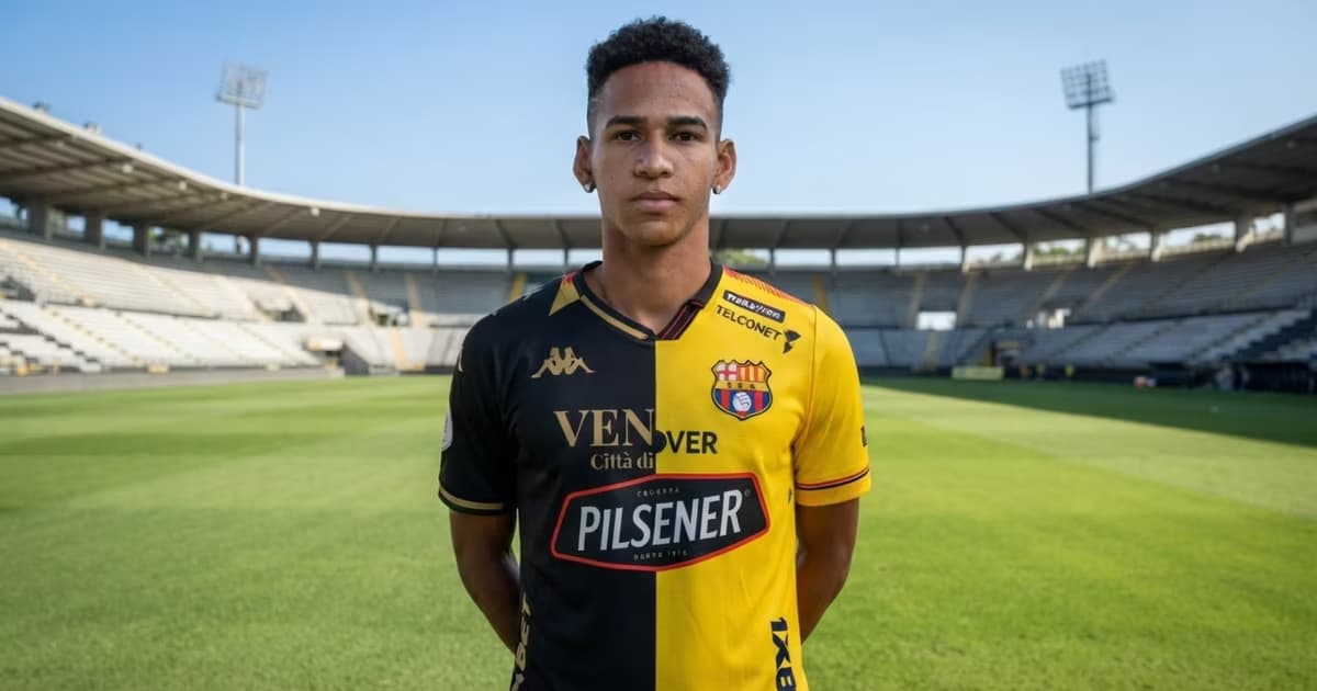 Jandry Gómez con la camiseta del Venezia y BSC