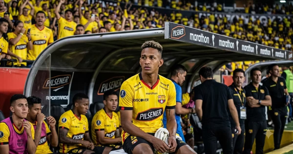 Jandry Gómez en la banca de BSC