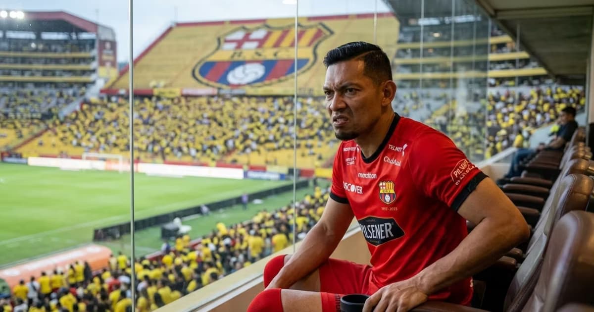 José David Contreras enojado en un palco del Monumental