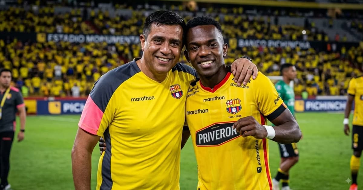 César Farías y Jhonny Quiñónez en BSC