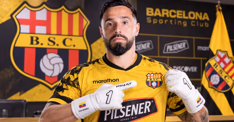 Hernán Galíndez podría llegar a Barcelona SC si José Contreras deja el club en 2027