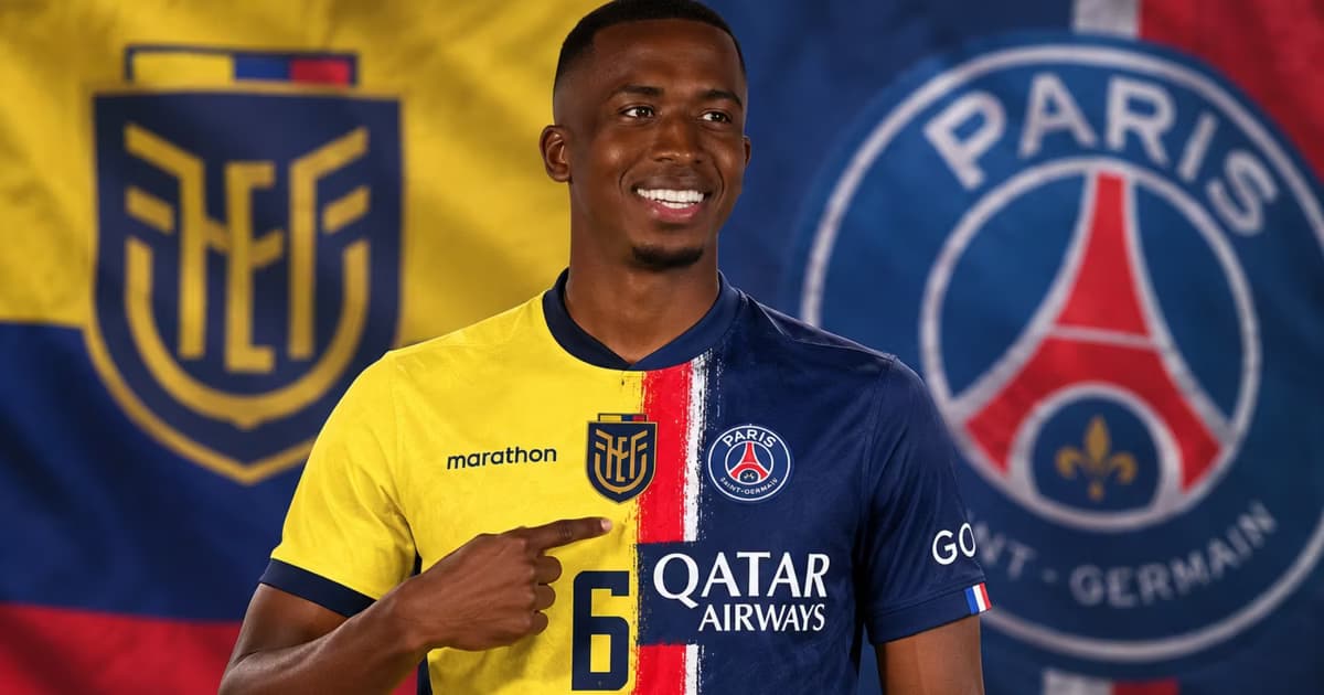 Willian Pacho en el PSG y Ecuador