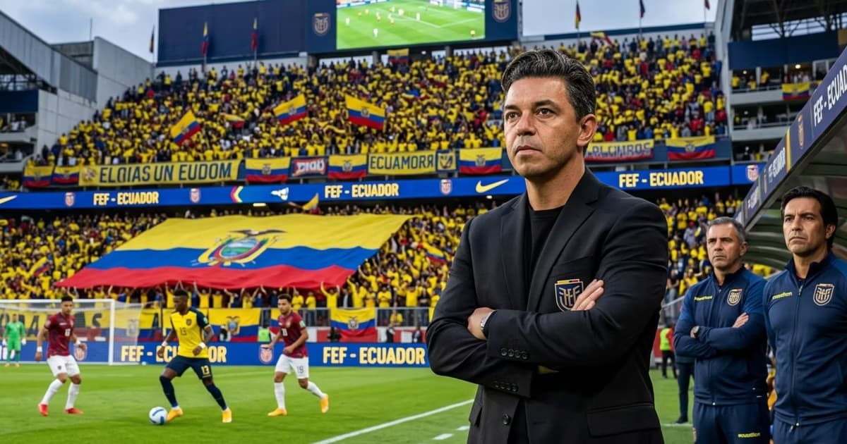 Marcelo Gallardo como DT de la TRI