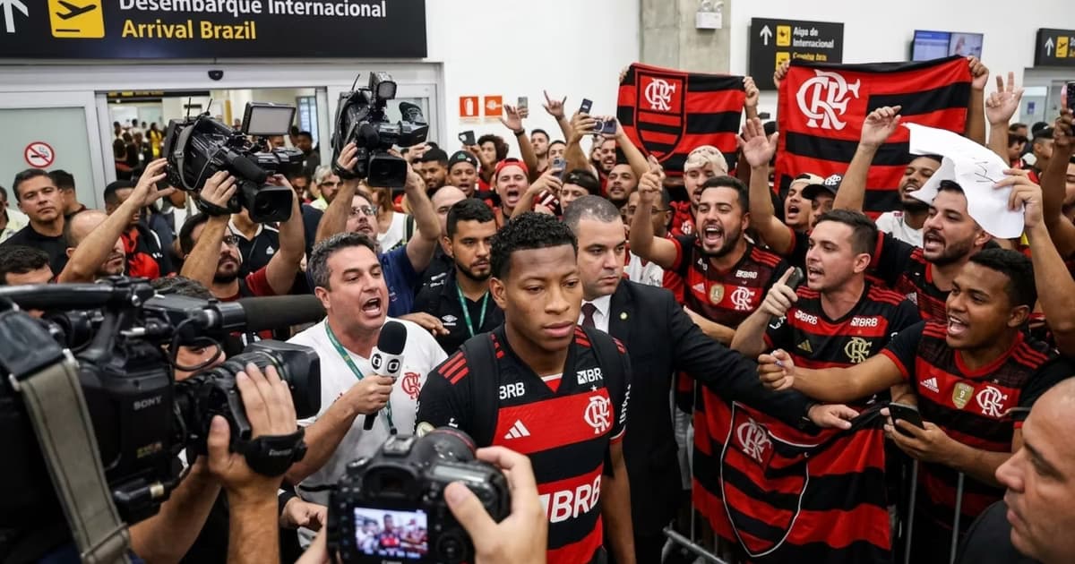 Gonzalo Plata llegando a Brasil