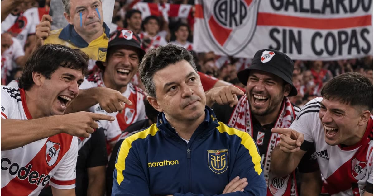Los hinchas de River Plate se burlan de Marcelo Gallardo