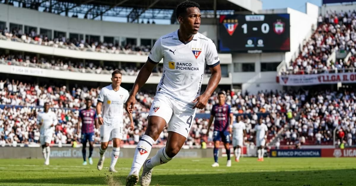 Anthony Landázuri está en la mira de Liga de Quito y el costo de su fichaje estaría por el medio millón de dólares