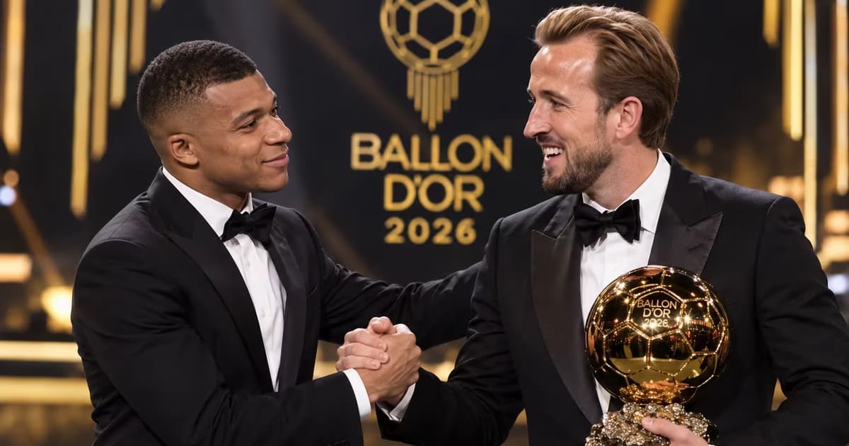 Mbappé felicitó a Harry Kane