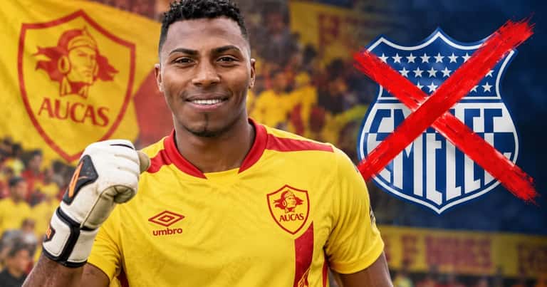 Pedro Ortiz podría dejar Emelec y fichar por Aucas como jugador libre en 2027