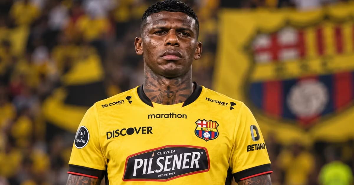 Robert Arboleda como jugador de Barcelona SC