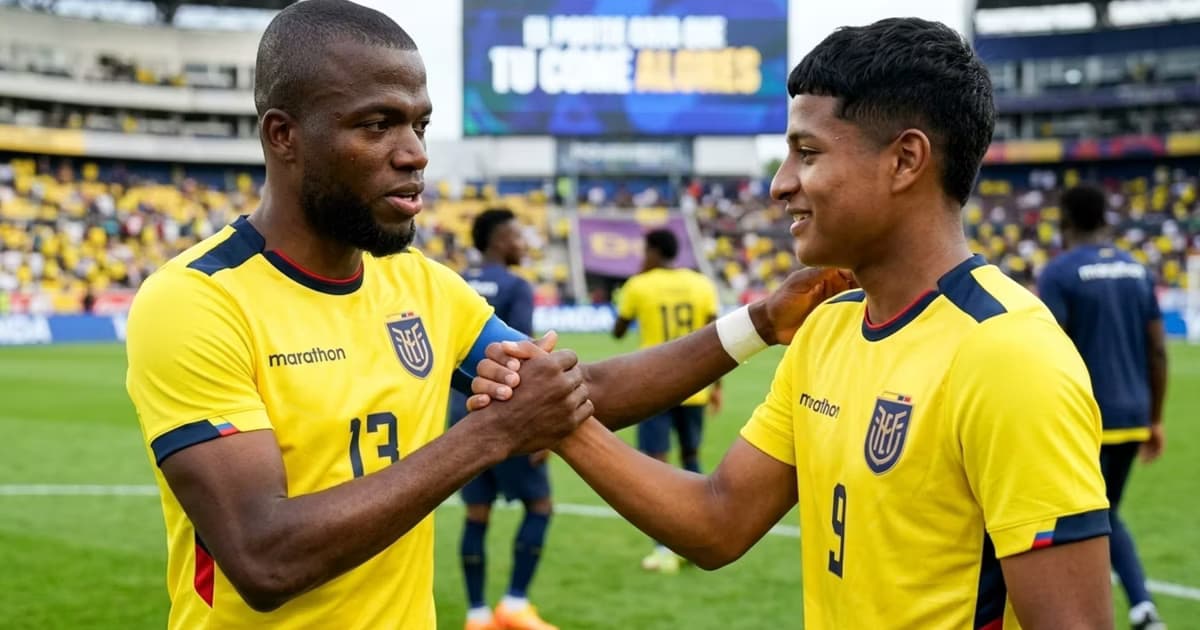 Enner Valencia dejando la selección de ecuador