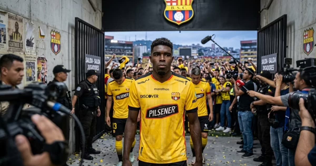 Michael Carcelén en Barcelona SC