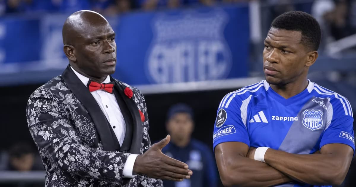 Segundo Castillo y Romario Caicedo en Emelec