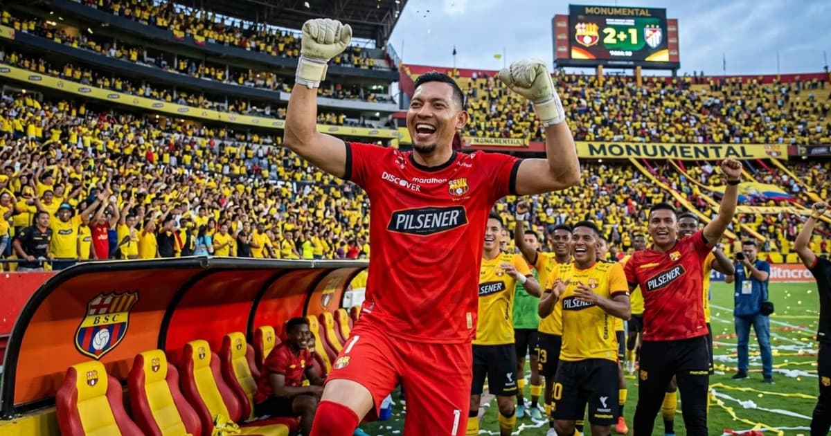 José Contreras celebrando en el Monumental