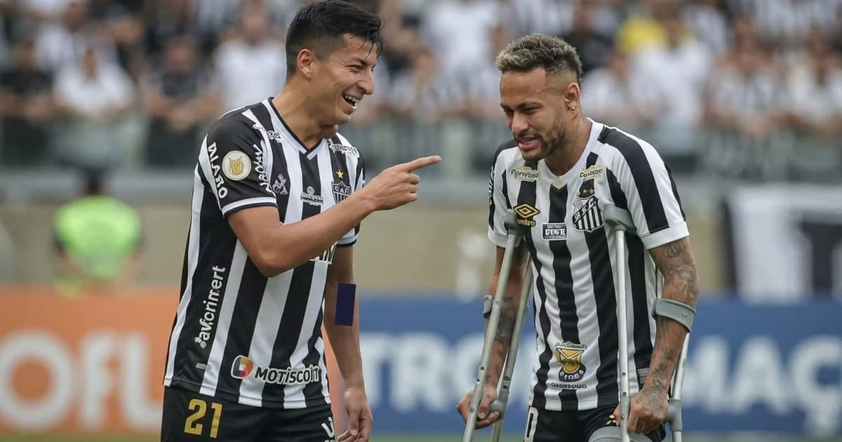 Alan Franco burlandose de Neymar