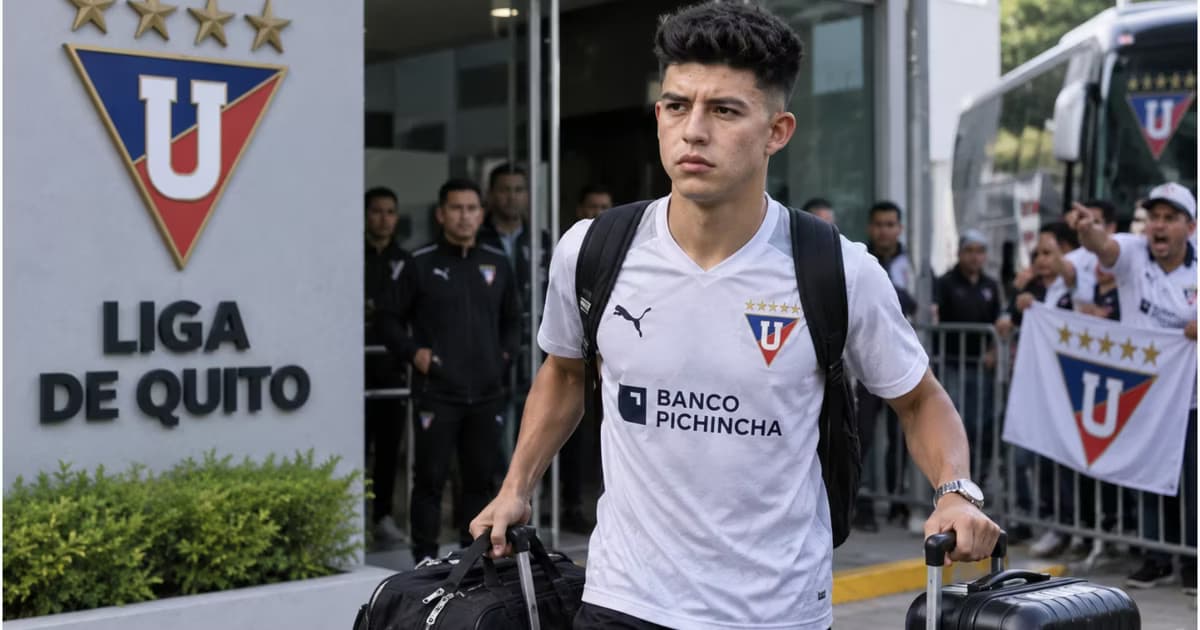 Gabriel Villamil se va de LDU