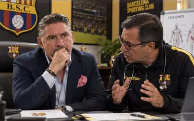 Miguel Montalvo y el médico de BSC