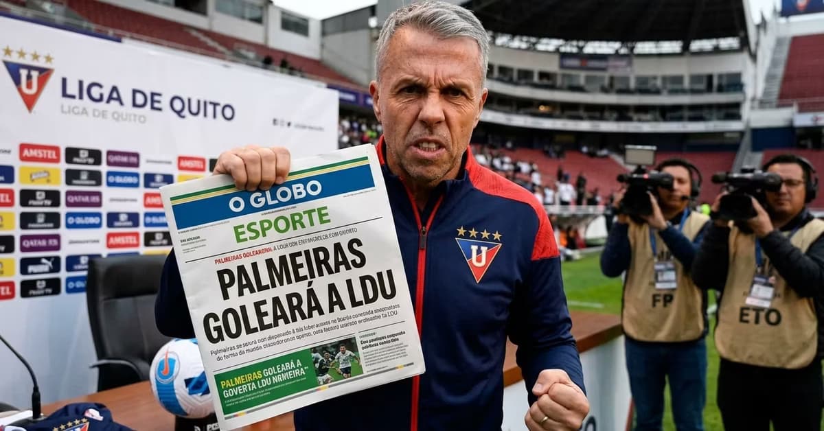 En Brasil minimizaron a LDU en la previa del duelo ante Palmeiras por 4tos de Copa Libertadores