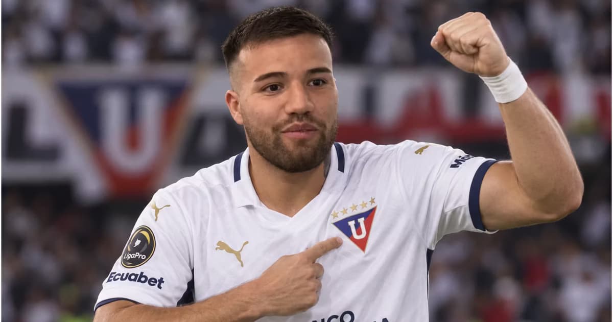 Weigandt celebrando con LDU