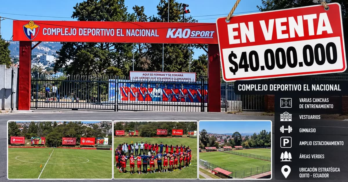 Complejo de El Nacional en venta