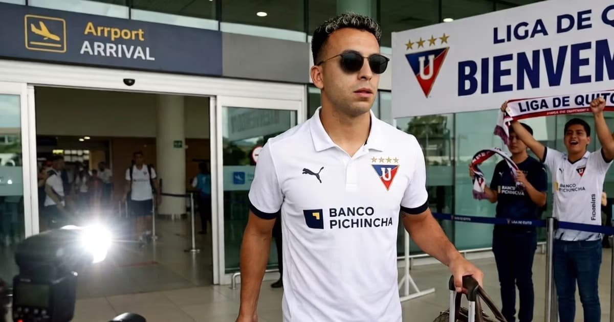 Titi Rodríguez llegando a LDU