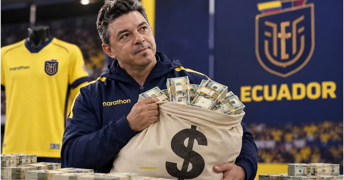 Marcelo Gallardo como DT de Ecuador con mucho dinero