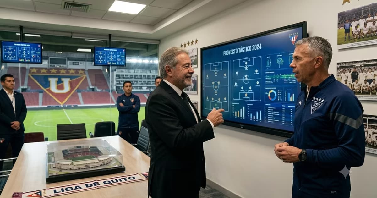 Isaac Álvarez y Gustavo Álvarez en LDU