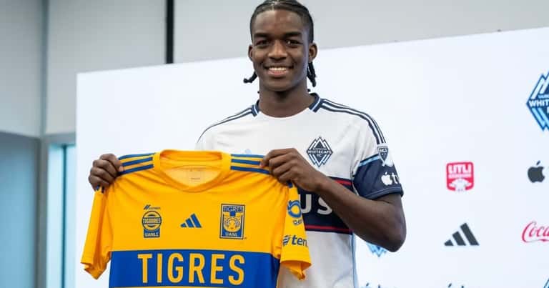 Bruno Caicedo fue ofrecido a Tigres y podría dejar Vancouver para jugar en México