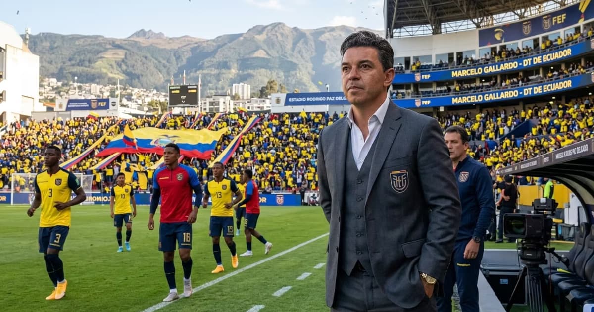 Marcelo Gallardo como DT de Ecuador