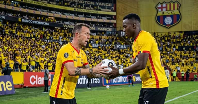 Kitu Díaz le dio la confianza a Jhonny Quiñónez para patear el penal en Barcelona SC