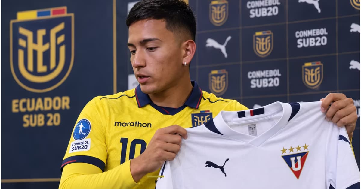 Andrés Gómez como jugador de la selección sub20