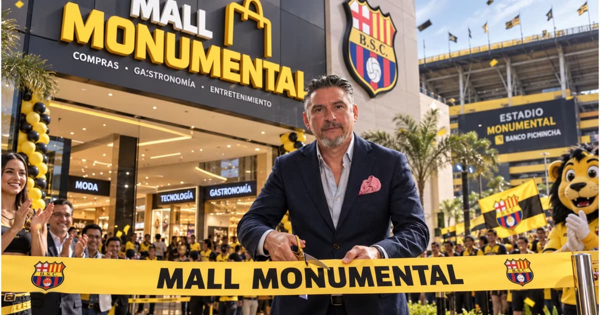 Miguel Montalvo en el Mall Monumental
