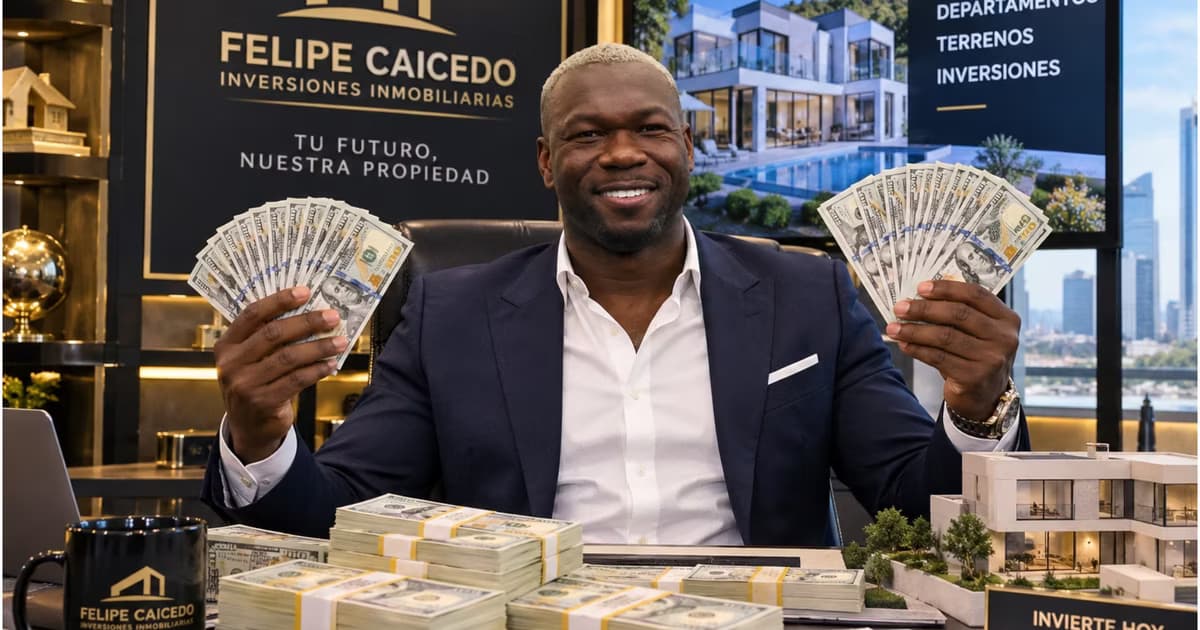 Felipe Caicedo con mucho dinero