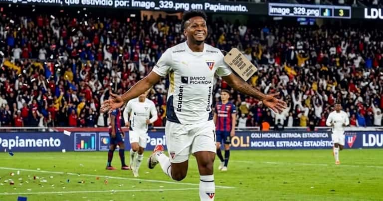 Michael Estrada no para de marcar y en LDU ya le pondrían un nuevo precio para dejarlo salir