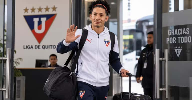 Frangoy Zambrano podría salir de Liga de Quito en 2027 tras perder protagonismo con Gustavo Álvarez