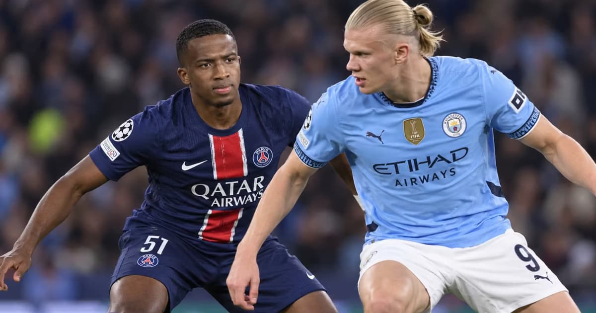 Willian Pacho y Haaland en Champions