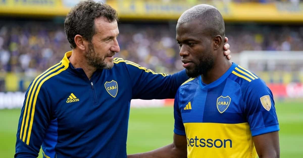Arruabarrena con Enner Valencia