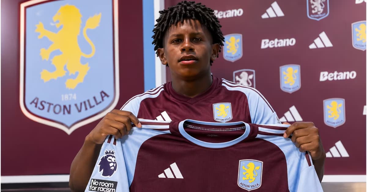 Luis Fragozo como jugador de Aston Villa